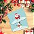Kit Tapetes Decorativos Natal Papai Noel e Boneco de Neve - Imagem 1
