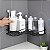 Suporte Multiuso Organizador cozinha banheiro Uso prático - Imagem 1