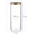 Pote Hermético Vidro Tampa Bambu 25 x 10 cm 1800ml - Imagem 6