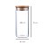 Pote Hermético Vidro Tampa Bambu 15 x 6,5 cm 400ml - Imagem 6