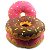 Almofada Rosquinha Donut - morango - Imagem 3