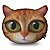 Almofada Big Head Cat - Imagem 1