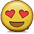 Almofada Emoticon - Emoji Amor - Imagem 1