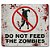 Mouse pad Do not feed the Zombies - Imagem 6