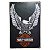 Placa de Metal Harley-Davidson Águia - 30 x 20 cm - Imagem 1