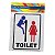 Placa Toilet Voyeur - 15 x 20cm - Imagem 2