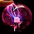 Globo de Plasma Luminária de Raios Plasma Ball USB ou pilhas - Imagem 3
