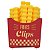 Kit 12 Prendedores Seladores de Embalagem Batata Frita Fries Clips - Imagem 7
