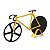 Cortador de Pizza Bicicleta - amarelo - Imagem 1