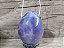 Yoni Ovo (Yoni EGG) de Ametista Com Furo para Pompoarismo/Cristaloterapia - PEQUENO - Imagem 1