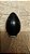 Yoni Ovo (Yoni EGG) de Obsidiana Com Furo para Pompoarismo/Cristaloterapia - PEQUENO - Imagem 2