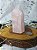 Ponta de Cristal Gerador - Quartzo Rosa 246  Gramas - Sextavado - Imagem 3
