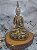 Estatueta de Buda para Decoração - Toda feita a mão - 12 Centímetros - Imagem 1