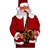 Papai Noel 1.80 Cm Musical Natal Saxofone - Bivolt - Imagem 1