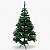 Árvore de Natal Verde 1,50m com 420 Pontas - Verde - Imagem 1
