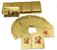 Baralho Dourado Ouro 24k Folheado Poker Truco Cartas Jogos - Imagem 1