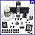 Kit Water Cooler Custom Completo Max Premium INTEL 360mm RGB Mangueiras Flexíveis - Imagem 1