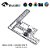 Reservatório Distroplate Corsair 1000D e 9000D ARGB + Bombas D5 1.100l/h - Imagem 2