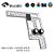 Reservatório Distroplate Corsair 1000D e 9000D ARGB + Bombas D5 1.100l/h - Imagem 1