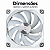 Fan PowerFan-s 120mm 76,8 CFM ARGB 5v Preto/Branco - Imagem 8