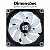 Fan PowerFan-S 120mm Reverse 76,8 CFM ARGB 5v Preto/Branco - Imagem 7