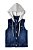 Colete Jeans Moleton Up baby - Imagem 1