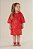 Vestido Up Baby Poá Vermelho - Imagem 2
