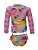 Conjunto Biquini e Camiseta Solar Panda Pool Pássaros - Imagem 2