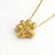 Colar com pingente de patinha folheado em ouro 18k - Imagem 2