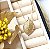 Colar com pingente de folha folheado em ouro 18k - Imagem 2