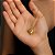 Colar coração com pedra de zircônia folheado a ouro 18k - Imagem 1