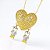Colar filhos folheado a ouro 18k - Imagem 1
