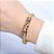 Pulseira Bracelete Ladrilhos Banhado em ouro 18k - Imagem 1