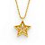 Colar com Pingente Estrela Folheado a Ouro 18k - Imagem 1