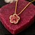 Colar Flor Encanto  Banhado a Ouro 18k - Imagem 2