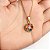 Colar Flor Encantada com Pedras Coloridas Banhado a Ouro 18k - Imagem 2
