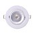 Spot LED Dicroica Redondo 4.5W 3000K - Branco Quente - Imagem 1
