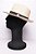 Chapéu Fedora Palha Rígida Bege Aba Média 6,5cm Faixa Preta - Coleção Clássico + 3 Faixas Elásticas - Imagem 8