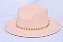 Chapéu Fedora Creme Aba Média 7cm Faixa Crystal Mirror - Coleção Metalizada Exclusiva - Imagem 2
