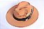 Chapéu Fedora Bege Aba Média 7cm High Custom XII - Imagem 9