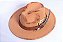 Chapéu Fedora Bege Aba Média 7cm High Custom XII - Imagem 3