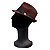 Chapéu Fedora Marrom Lã Aba Curta 4,5cm - Imagem 4