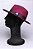 Chapéu Fedora Vinho Aba Reta 8cm Feltro Faixa Clássico - Imagem 3