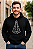 Blusa Moletom Flanelado Casual Nossa Senhora com Bolso Canguru e Capuz - Unissex - Imagem 1