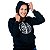 Blusa Moletom Unissex Medalha São Bento Preto com Bolso - Imagem 1