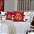 Kit com 4 Capas de Almofada Decorativas Feliz Natal - 45x45 - Imagem 1