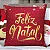 Kit com 4 Capas de Almofada Decorativas Feliz Natal - 45x45 - Imagem 2