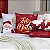 Kit com 4 Capas de Almofada Decorativas Feliz Natal - 45x45 - Imagem 6