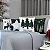 Kit com 4 Capas de Almofada Decorativas Natal Novo Estrela Verde – 45×45 - Imagem 1