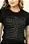 Tshirt Personalizada Jesus Cruz Aplicação Strass Preta - Imagem 2